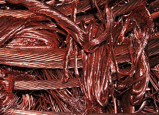Gregory's Recycling scrap metal copper