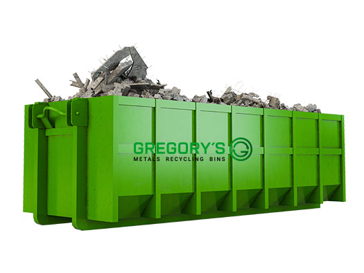 Gregory's Recycling skips bins and hook bins
